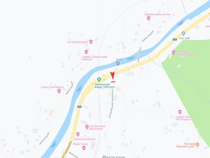 Билборд B в Ворохте, 3x6  смт Ворохта, Даніла Галицького вул. схема