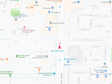 Призма B в Харькове, 3x6  Тракторобудівників пр., 55, з центру - 667631 схема
