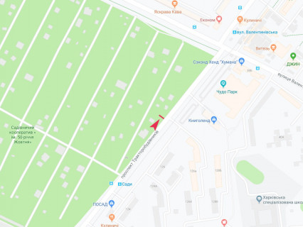 Билборд B в Харькове, 3x6  Тракторобудівників пр., навпроти буд. 126а, з центру схема