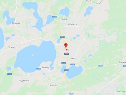 Билборд A в Шацьк, 3x6  смт Шацьк, у бік смт Гоща схема