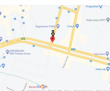 Сiтiлайт A у Дніпро (Дніпропетровськ), 1.2х1.8  вул. Привокзальна - просп. Дмитра Яворницького схема