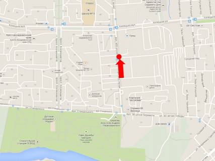 Билборд A в Виннице, 3x6  600-річчя вул., 60, у напрямку Хмельницького шосе схема