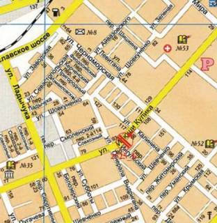 Билборд B в Херсоне Кулика вул. - Суботи вул. схема