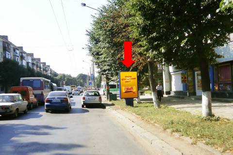 Ситилайт A в Ивано-Франковске, 1.8x1.2  Галицька вул., 87 фото 1