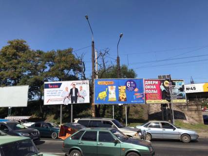 Білборд, Бігборд (Борд)  A у Запоріжжі Перемоги вул. - Тюленіна вул., Світлофор Фото 1