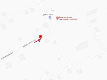 Билборд A в Васильковке, 6х3  вул. Михайлівська, 76 схема