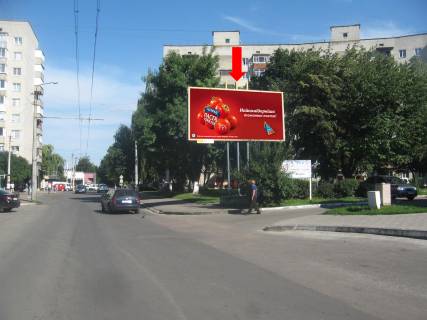 Билборд A в Луцке, 3x6  Бенделіані вул., 1, біля супермаркету "Салют", в бік Івана Газюка (колишня Дружби Народів) бул. фото 1