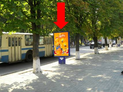 Ситилайт  в Сумах, 1.8x1.2  Іллінська вул. (кол. Червоногвардійська вул.) / Ярослава Мудрого вул. (кол. Пролетарська вул.), 45 (№2) фото