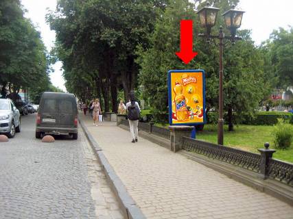 Ситилайт A в Тернополе, 1.8x1.2  Шевченка бул., біля ресторану "Україна" фото 1