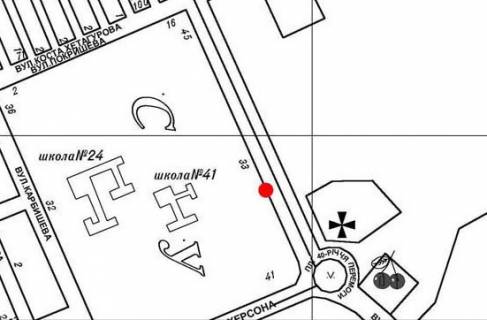 Билборд A в Херсоне 49-ї Гвардійської Дивізії вул., 19 схема