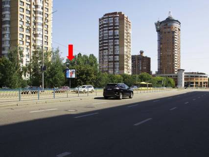 Бэклайт  в Киеве, 2.3x3.14  Українки бул., 21А - 21, в сторону Дружби Народів бул. фото 1