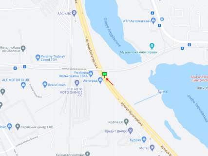 Призматрон, Призма A у Києві Богатирська вул., 1А, розподілювач, від ст.м. "Почайна" - 389469 схема