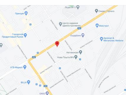 Видеоборд A у Кременчуці Первомайская ул., 32, аптека "Мед Сервис", №Х050, прайс за ролик 10 сек 1 виход/5 минут, с 8:00-22:00. Расчет для других параметров трансляции уточняйте у менеджера. - 301399 схема