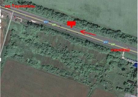 Білборд, Бігборд (Борд)  A у , , 3x6  Траса Тернопіль-Хмельницький, (7), в місто схема