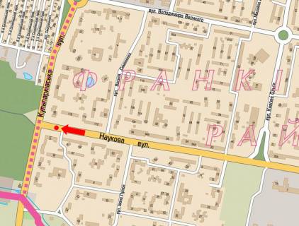 Призматрон, Призма A у Львові, 3x6  Наукова вул. / Кульпарківська вул., Роздільник, в с торону ТРЦ "Victoria Gardens" - 19114 схема