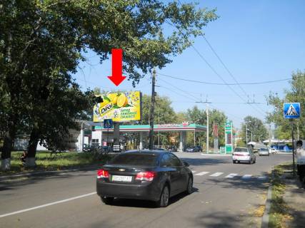 Билборд B в Сумах, 3x6  Кондратьєва вул. (кол. Кірова вул.) / Лебединська вул., біля АЗС "Marshal" фото 1