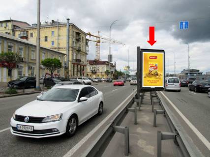 Скролер, Скрол A у Києві, 1.8x1.2  Набережно-Хрещатицька вул., 17/18, на р/п, у бік Гаванського мосту - 474783 Фото 1