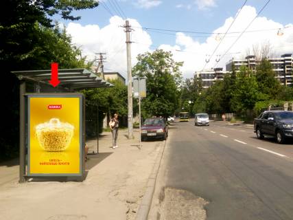 Ситилайт  в Львове, 1.8x1.2  Любінська вул., 60 - вул. Канівська, зупинка, в центр фото 1