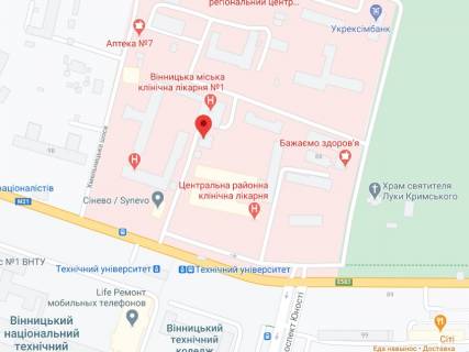 Видеоборд A у Вінниці Хмельницьке шосе вул., 96-А, аптека "Конекс", прайс за ролик 10 сек 1 вихід/5 хвилин, на двосторонньому екрані, від 144 виходів на день. Розрахунок для інших параметрів трансляції уточнюйте у менеджера. - 301265 схема