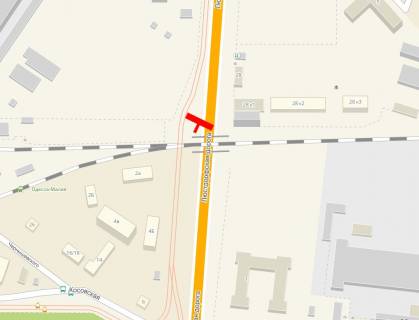 Призма  в Одессе, 3x6  Водопровідна вул., ЖД переїзд, з центру, правий - 431915 схема