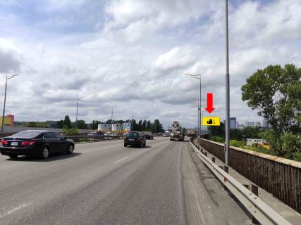 Видеоборд A в Киеве, 3x6  Південний міст, до центру - 583976 фото 1