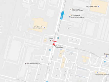 Призма A в Харькове, 3x6  просп. Льва Ландау (50-річчя СРСР). - Олімпійська вул., в центр - 666507 схема