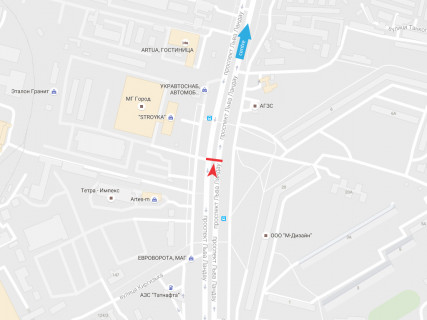 Призма A в Харькове, 3x6  Ландау пр., 149, в центр - 667798 схема