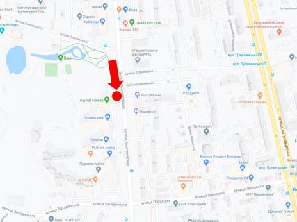 Призма A в Киеве, 3x6  Вишгородська вул., 45, біля ЖК "Паркове місто", в центр - 240598 схема