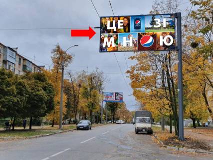 Білборд, Бігборд (Борд)  A у Харкові, 3x6  Космонавтів вул. 2 - вул. 23 серпня, в сторону вул. Дерев'янко Фото 1