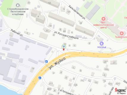 Призма B в Житомире Жуйка вул., 10, ліва - 322755 схема