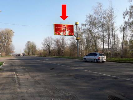 Білборд, Бігборд (Борд)   у Чернівцях, 3x6  Галицький шлях вул. / Осіння вул., навпроти АЗС "ANP", з центру Фото 1