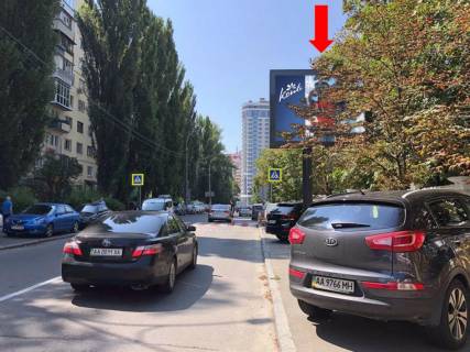 Беклайт  у Києві, 2.3x3.14  Новогоспітальная вул. (колиш. Щорса пер.), 24б, в сторону вул. Коновальця (колиш. Щорса вул.) Фото 1