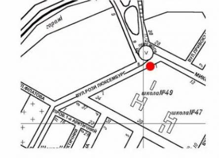 Билборд A в Херсоне Перемоги пл. - Миколаївське шосе, 19 схема