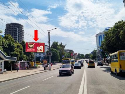 Билборд  в Кропивницкий (Кировоград), 3x6  В. Перспективна вул. (кол. Маркса вул.) / Верхня Пермська вул., біля спортивної школи "Надія", з центру фото 1