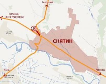 Билборд  в Снятыне, 3x6  Траса Коломия-Снятин, (1) фото 1