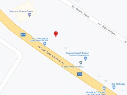 Видеоборд A у Снятині Шевченка вул., 143/1, аптека "Конекс", прайс за ролик 10 сек 1 вихід/5 хвилин, на двосторонньому екрані, від 144 виходів на день. Розрахунок для інших параметрів трансляції уточнюйте у менеджера. - 301228 схема
