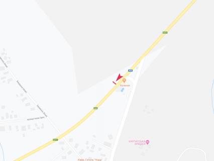 Білборд, Бігборд (Борд)  A у Чинадієві, 3x6  смт Чинадійово, (1), Волошина вул. схема