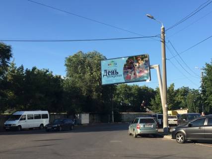 Билборд A в Одессе Корольова вул. - Архітекторська вул. фото 1
