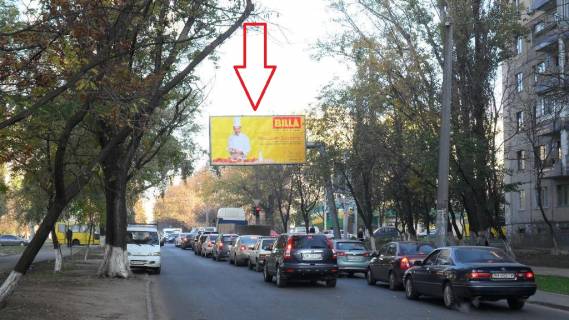Билборд A в Одессе Ільфа і Петрова вул., 21 - Глушко пр., 25 фото 1