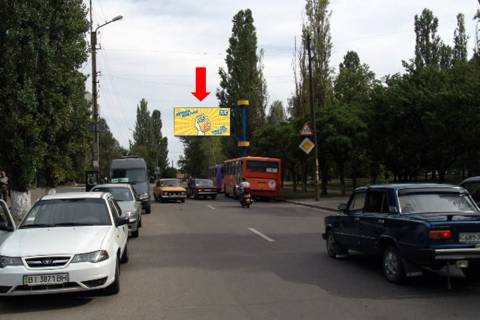 Билборд  в Кременчуге, 3x6  Республіканська вул., 140, з центру фото 1