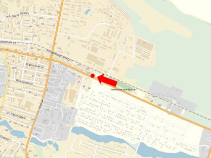 Билборд  в Виннице, 3x6  Немирівське шосе, 187, в центр схема