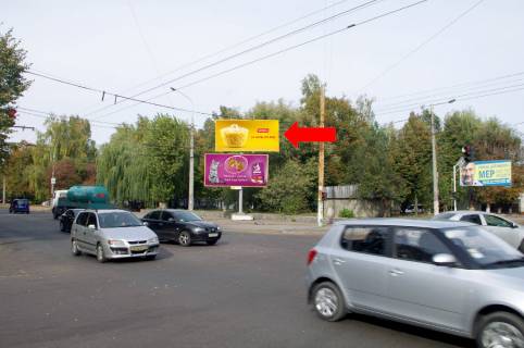 Билборд  в Житомире, 3x6  Грушевського вул. (кол. Котовського вул.) / Східна вул., біля ТРЦ "Глобал", супермаркетів "Comfy", "Фокстрот", "Караван", верхня фото 1