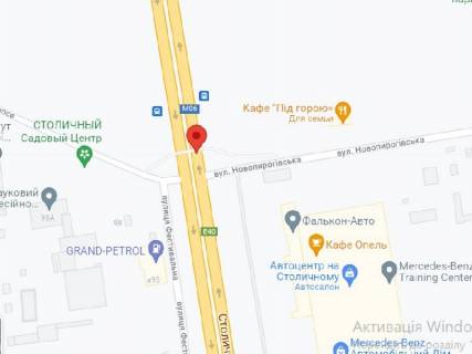 Нестандарт A у Києві Столичне шосе, в сторону в'їзду в місто, біля Автоцентру. Монтаж + демонтаж оплачується окремо, вартість робіт дорівнює вартості дод. зміни сюжету схема