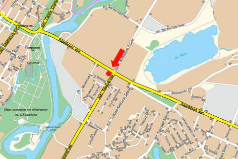 Призматрон, Призма  у Сумах, 3x6  Харківська вул. / Прокоф''єва вул., в бік 20-річчя Перемоги вул. - 448127 схема