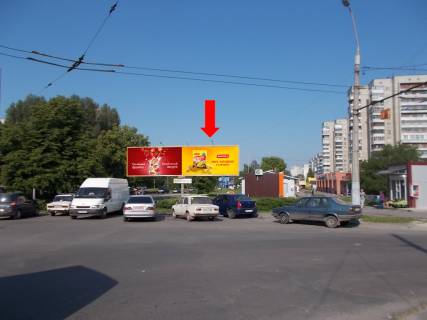 Призма A в Львове, 3x6  Широка вул., 68 / Суботівська вул., біля супермаркету "АТБ", ринку "Левандівський", права - 19323 фото 1