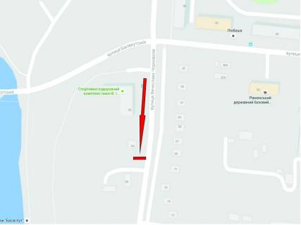 Білборд, Бігборд (Борд)  A у Рівному Чорновола вул., 84 схема