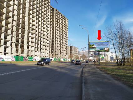 Призма  в Киеве, 3x6  Максимовича вул. (колиш. Трутенка вул.) - вул. Колоса, в сторону ст.м. "Васильківська", центру - 446225 фото 1