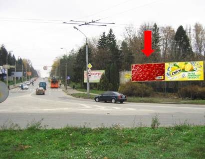 Білборд, Бігборд (Борд)  A у Тернополі, 3x6  Бандери пр. / Протасевича вул. / Збаразьке кільце, ліва Фото 1