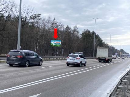 Білборд, Бігборд (Борд)  B у Києві, 3x6  Берестейський пр., до автодрому "Чайка" з центру Фото