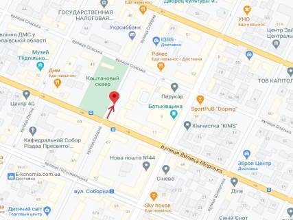 Ситискролл A в Николаеве Соборна вул., 4 схема